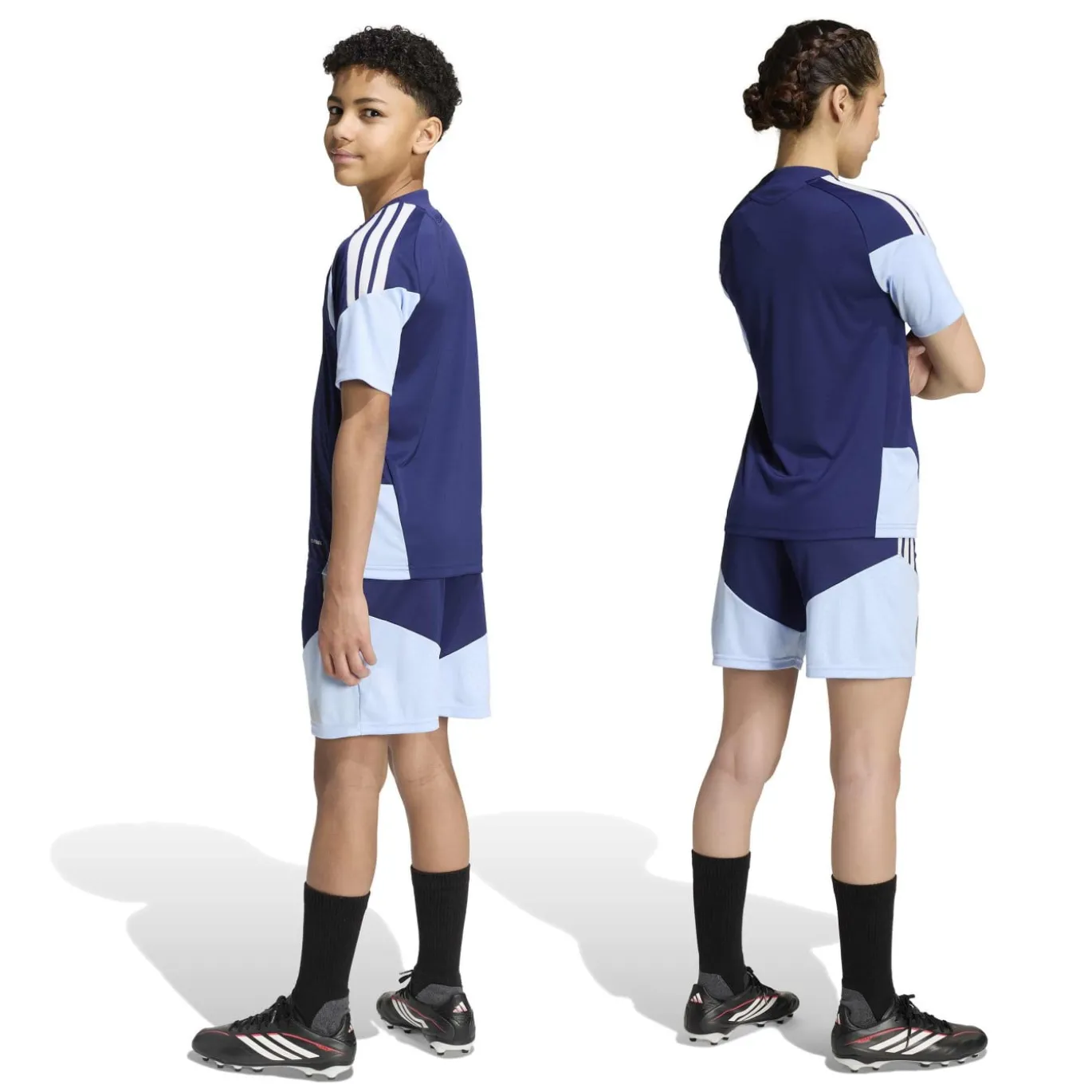 adidas Ajax Trainingsbroekje 2026-2027 Kids Donkerblauw Lichtblauw