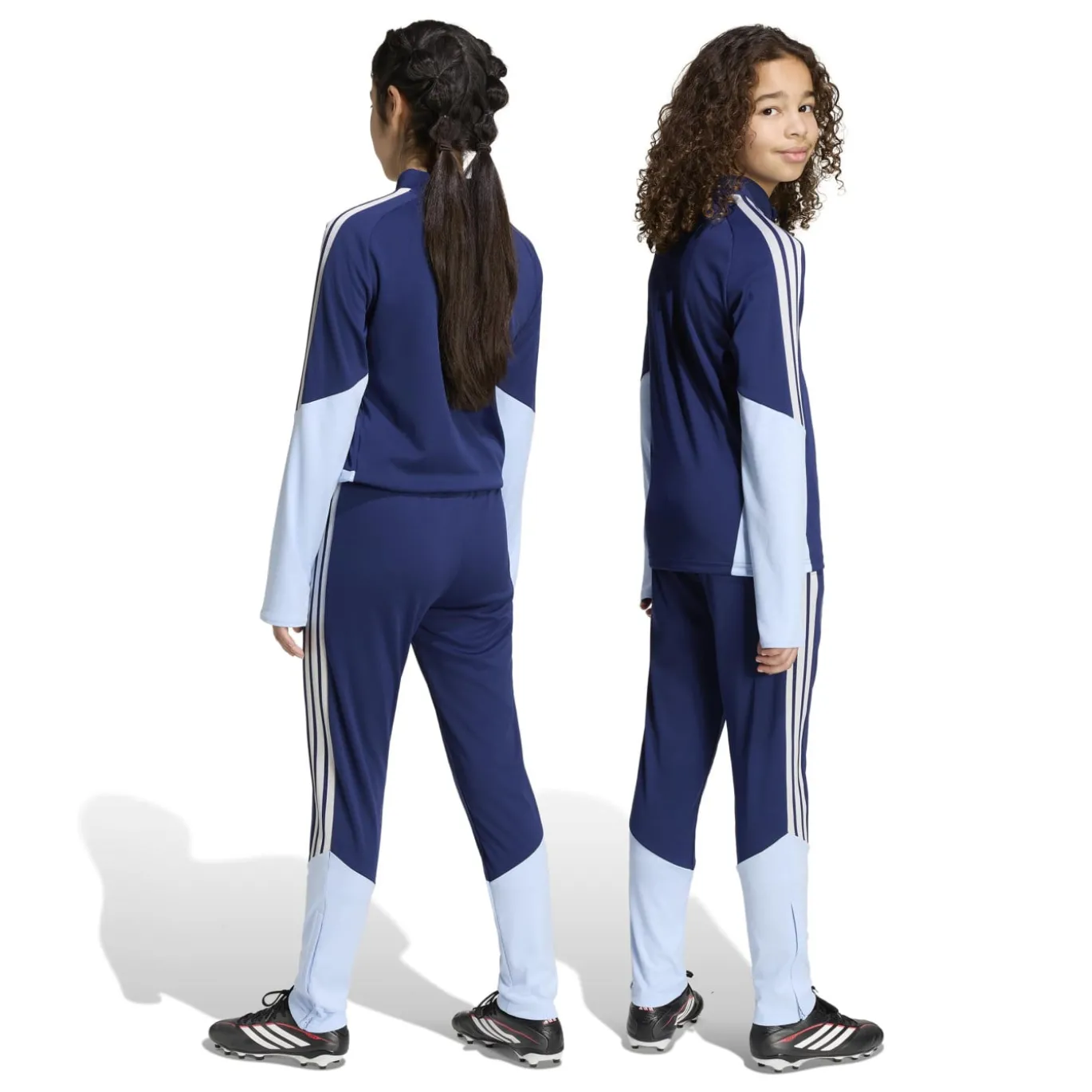 adidas Ajax Trainingsbroek 2026-2027 Kids Donkerblauw Lichtblauw