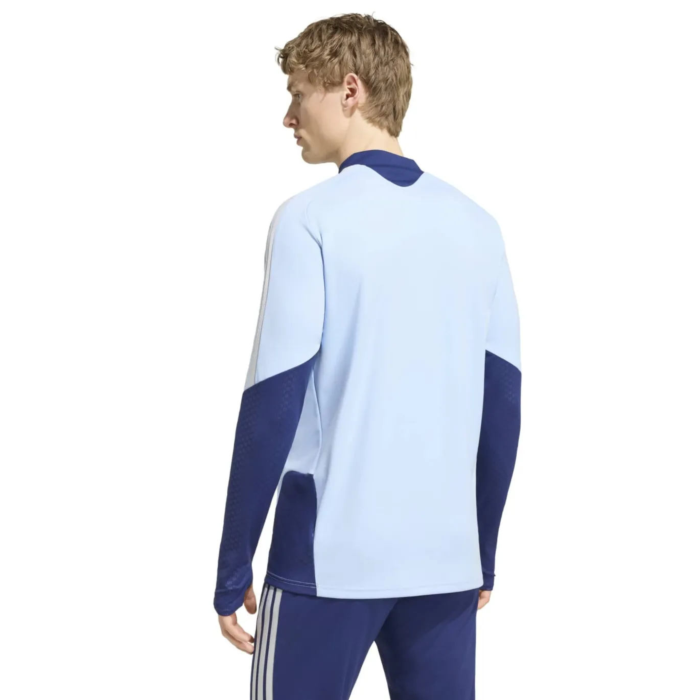 adidas Ajax Trainingspak 1/4-Zip 2026-2027 Lichtblauw Donkerblauw