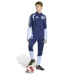 adidas Ajax Trainingspak 1/4-Zip 2026-2027 Donkerblauw Lichtblauw