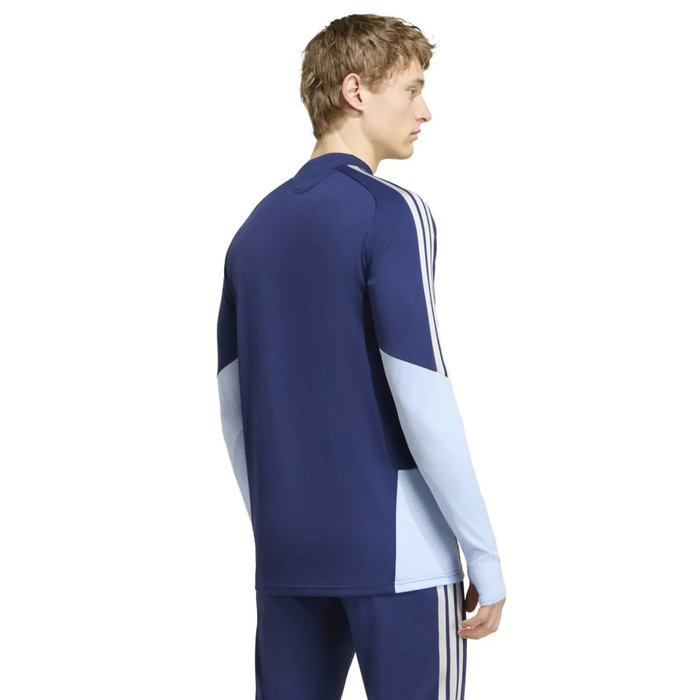 adidas Ajax Trainingspak 1/4-Zip 2026-2027 Donkerblauw Lichtblauw