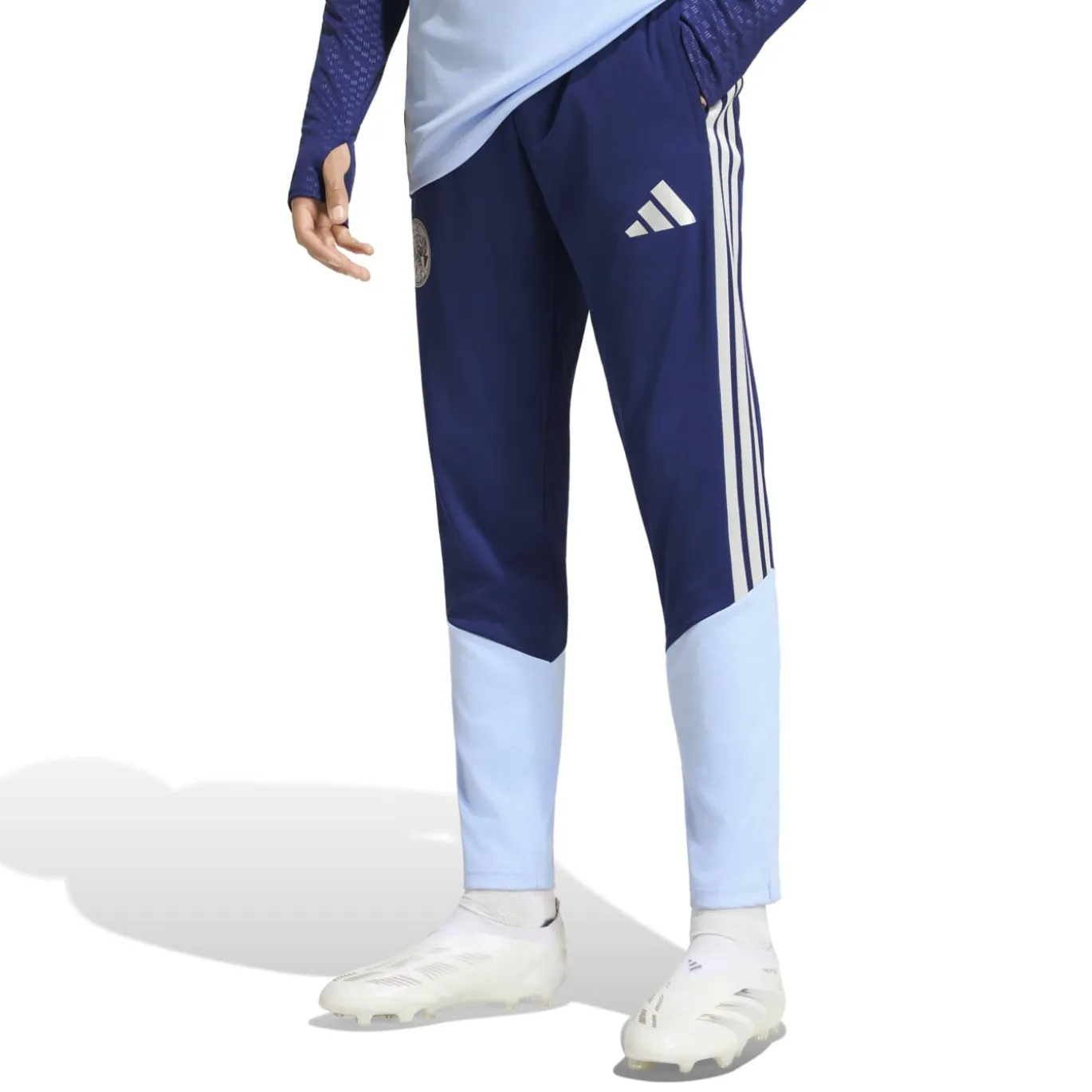 adidas Ajax Trainingspak 1/4-Zip 2026-2027 Donkerblauw Lichtblauw