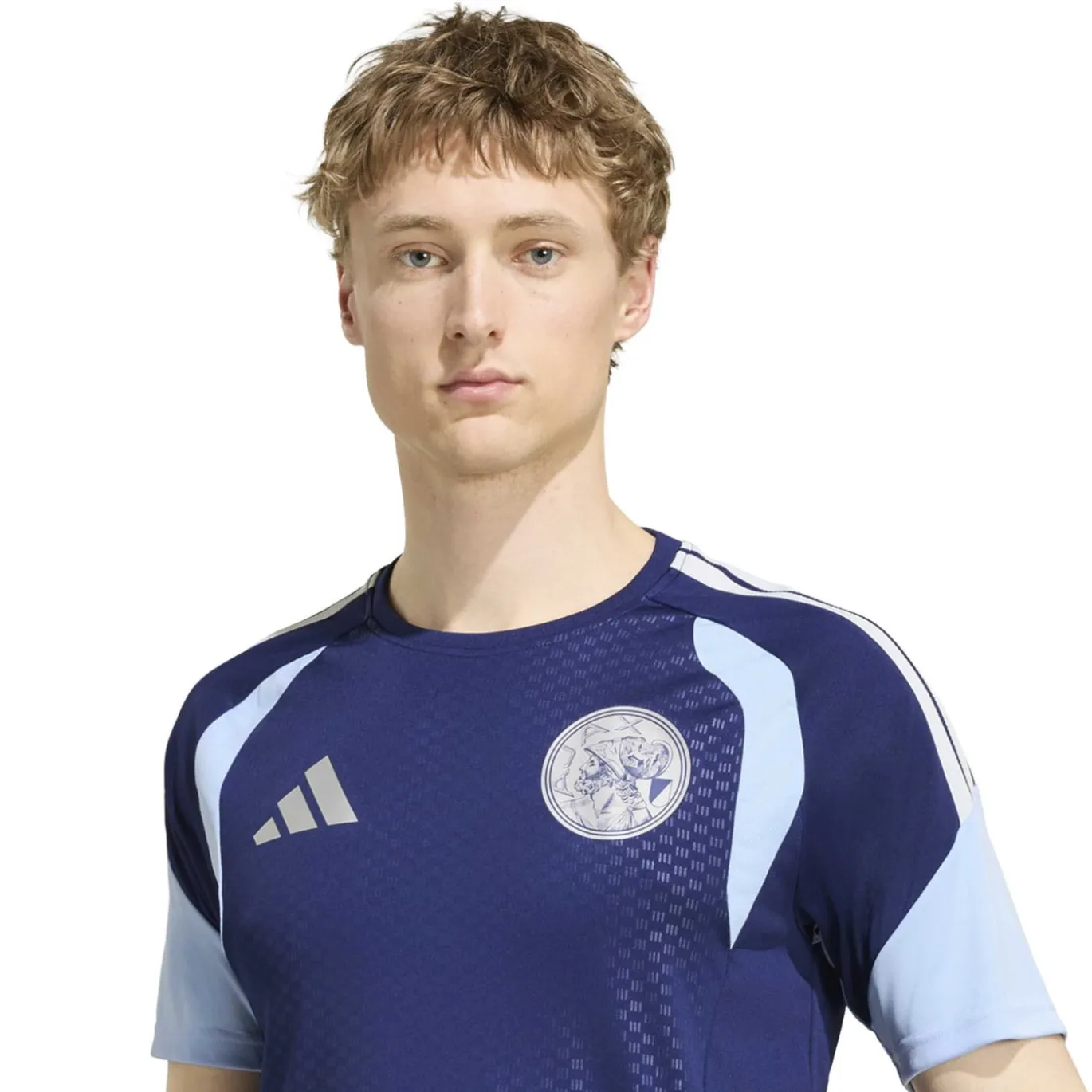 adidas Ajax Trainingsset 2026-2027 Donkerblauw Lichtblauw