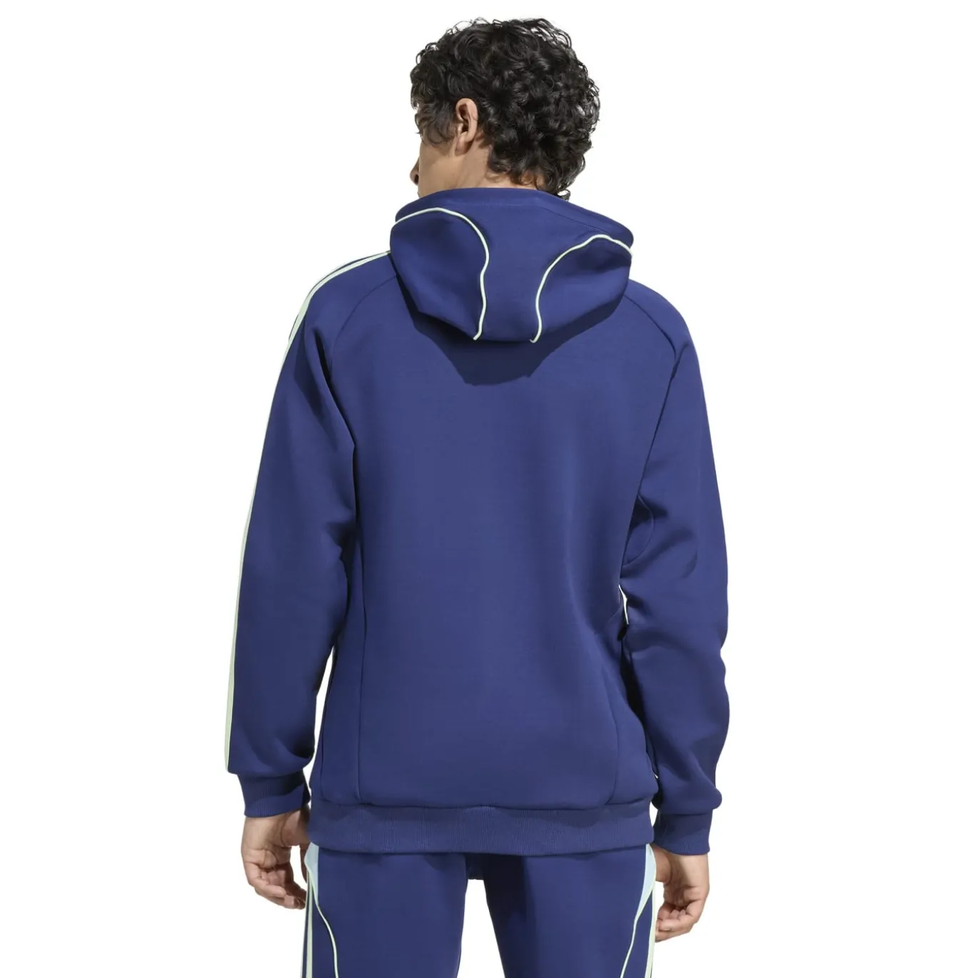adidas Ajax Urban Purist Hoodie 2025-2026 Donkerblauw Lichtblauw Groen