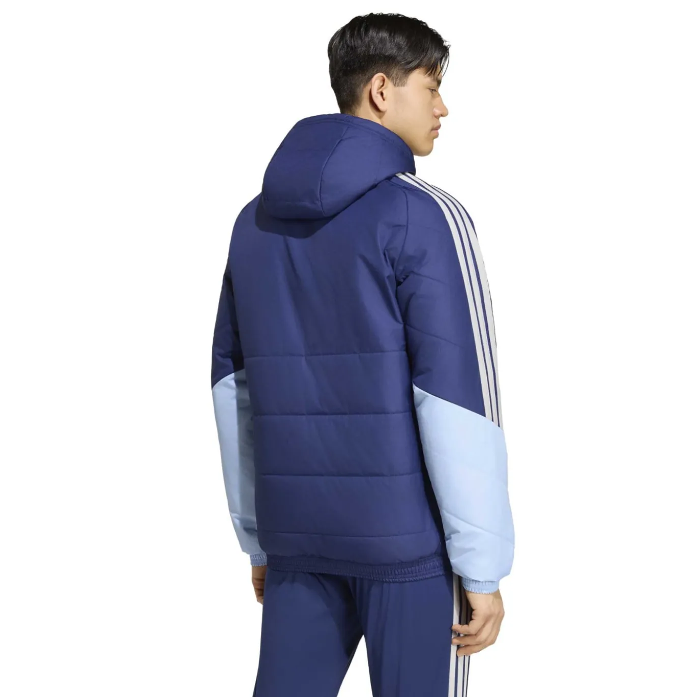 adidas Ajax Winterjas 2026-2027 Donkerblauw Lichtblauw