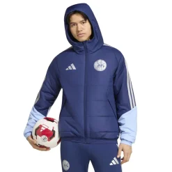 adidas Ajax Winterjas 2026-2027 Donkerblauw Lichtblauw