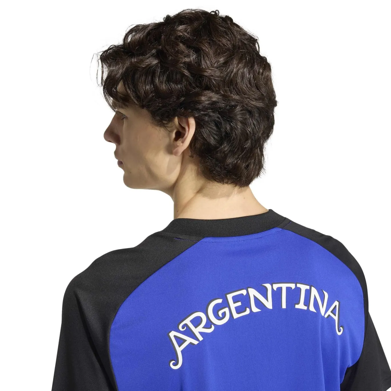 adidas Argentinië Pre-Match Trainingsshirt 2026-2028 Blauw Zwart Wit