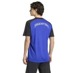 adidas Argentinië Pre-Match Trainingsshirt 2026-2028 Blauw Zwart Wit