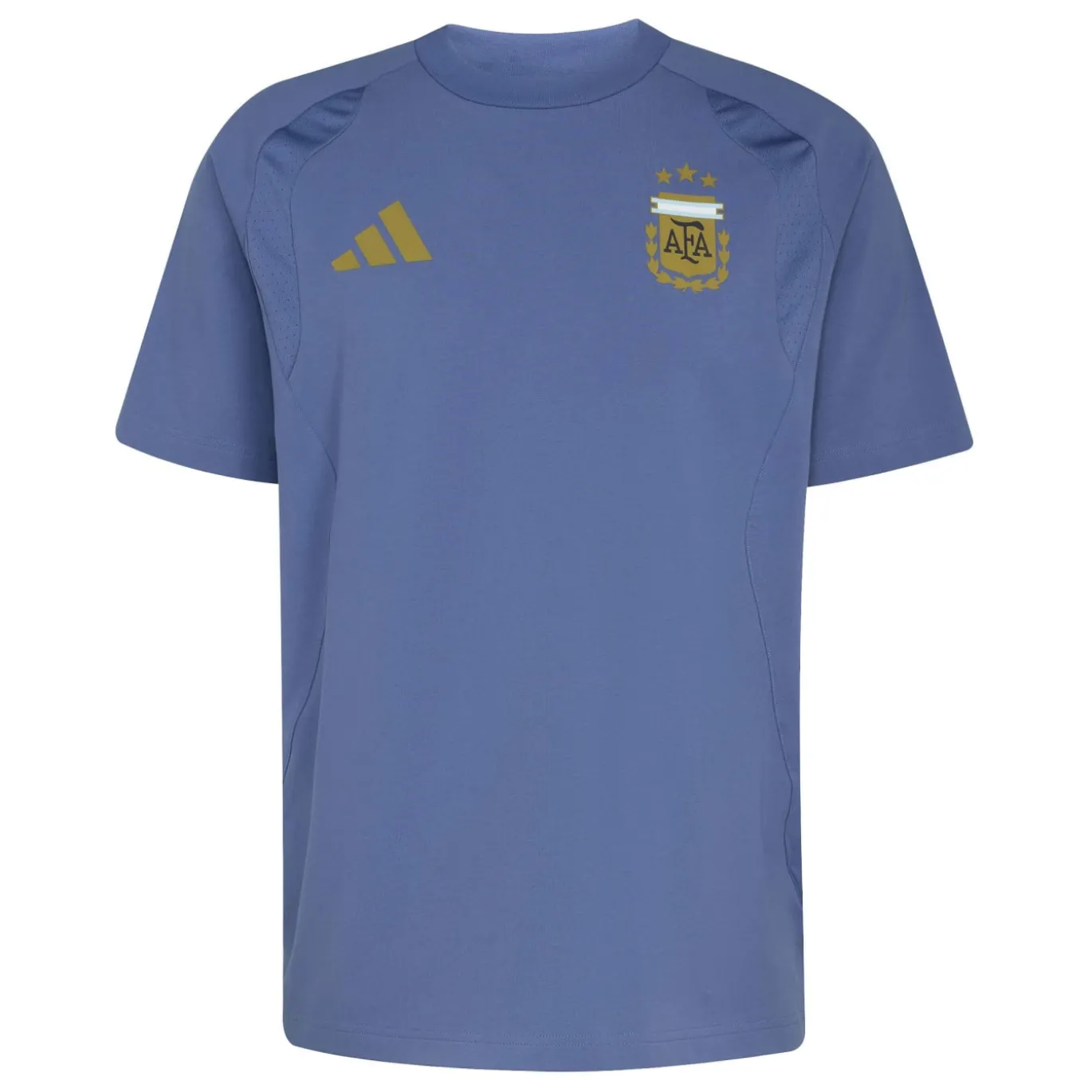 adidas Argentinië Tiro Travel Set 2026-2028 Blauw Donkerblauw Goud