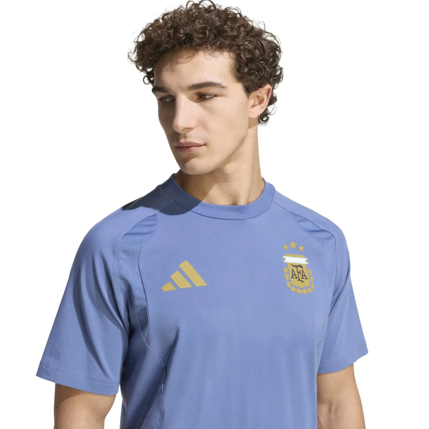 adidas Argentinië Tiro Travel Set 2026-2028 Blauw Donkerblauw Goud