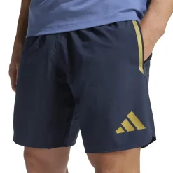 adidas Argentinië Tiro Travel Broekje 2026-2028 Donkerblauw Goud