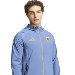 adidas Argentinië Tiro Travel Trainingsjack 2026-2028 Blauw Goud