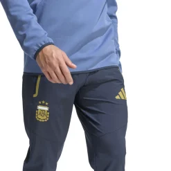 adidas Argentinië Tiro Travel Trainingsbroek 2026-2028 Donkerblauw Goud