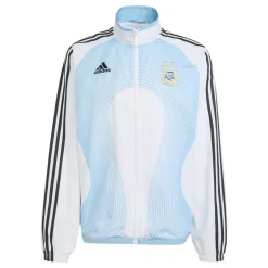 adidas Argentinië 2006 Trainingsjack Wit Blauw Goud