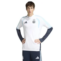 adidas Argentinië Trainingspak 1/4-Zip 2026-2028 Wit Donkerblauw Lichtblauw