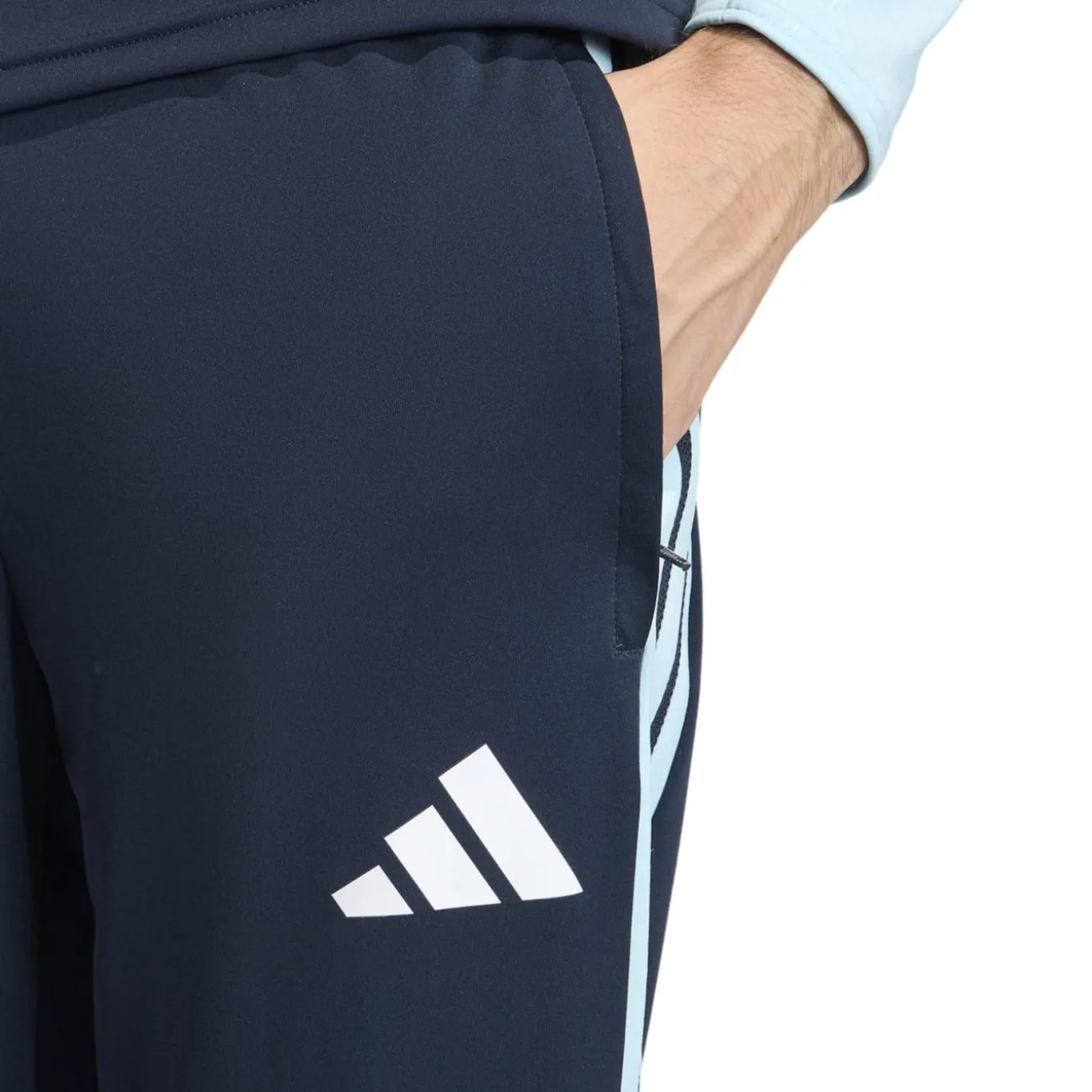 adidas Argentinië Trainingspak 1/4-Zip 2026-2028 Donkerblauw Lichtblauw Wit