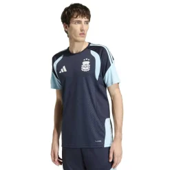 adidas Argentinië Trainingsshirt 2026-2028 Donkerblauw Lichtblauw Wit