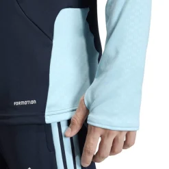 adidas Argentinië Trainingstrui 1/4-Zip 2026-2028 Donkerblauw Lichtblauw Wit