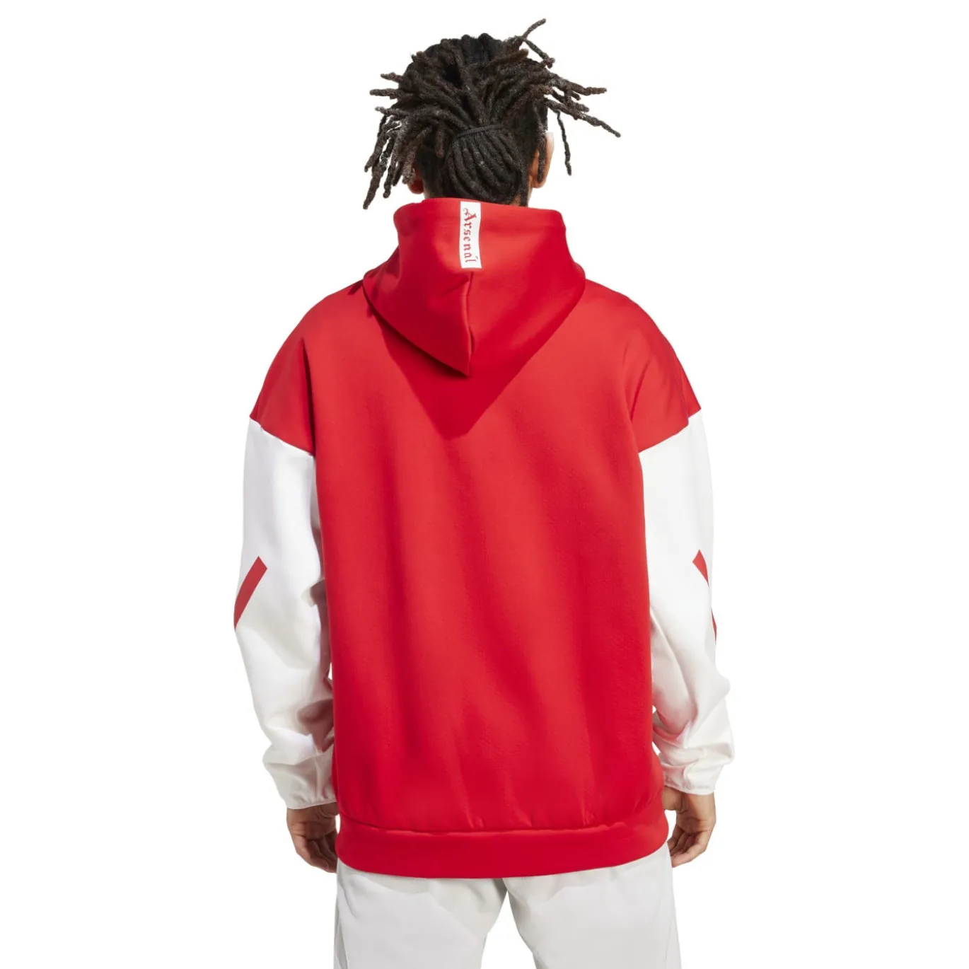 adidas Arsenal Anthem Trainingsjack 2025-2026 Rood Wit