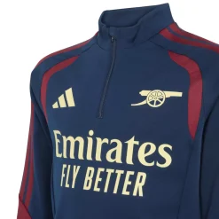 adidas Arsenal Europees Trainingstrui 1/4-Zip 2026-2027 Kids Donkerblauw Rood Lichtgeel
