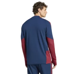adidas Arsenal Europees Trainingstrui 1/4-Zip 2026-2027 Donkerblauw Rood Lichtgeel