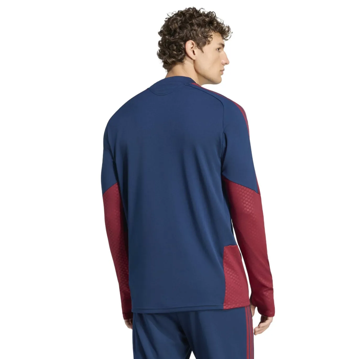 adidas Arsenal Europees Trainingstrui 1/4-Zip 2026-2027 Donkerblauw Rood Lichtgeel