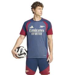 adidas Arsenal Europees Trainingsshirt 2026-2027 Donkerblauw Rood Lichtgeel