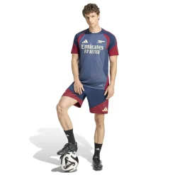 adidas Arsenal Europees Trainingsshirt 2026-2027 Donkerblauw Rood Lichtgeel
