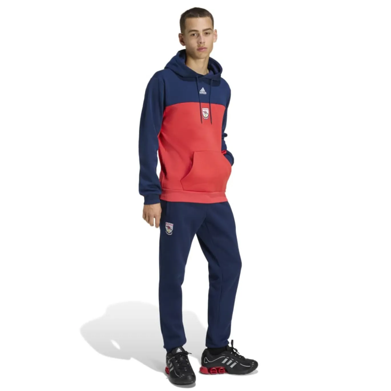 adidas Arsenal Hoodie 1992-1994 Rood Blauw