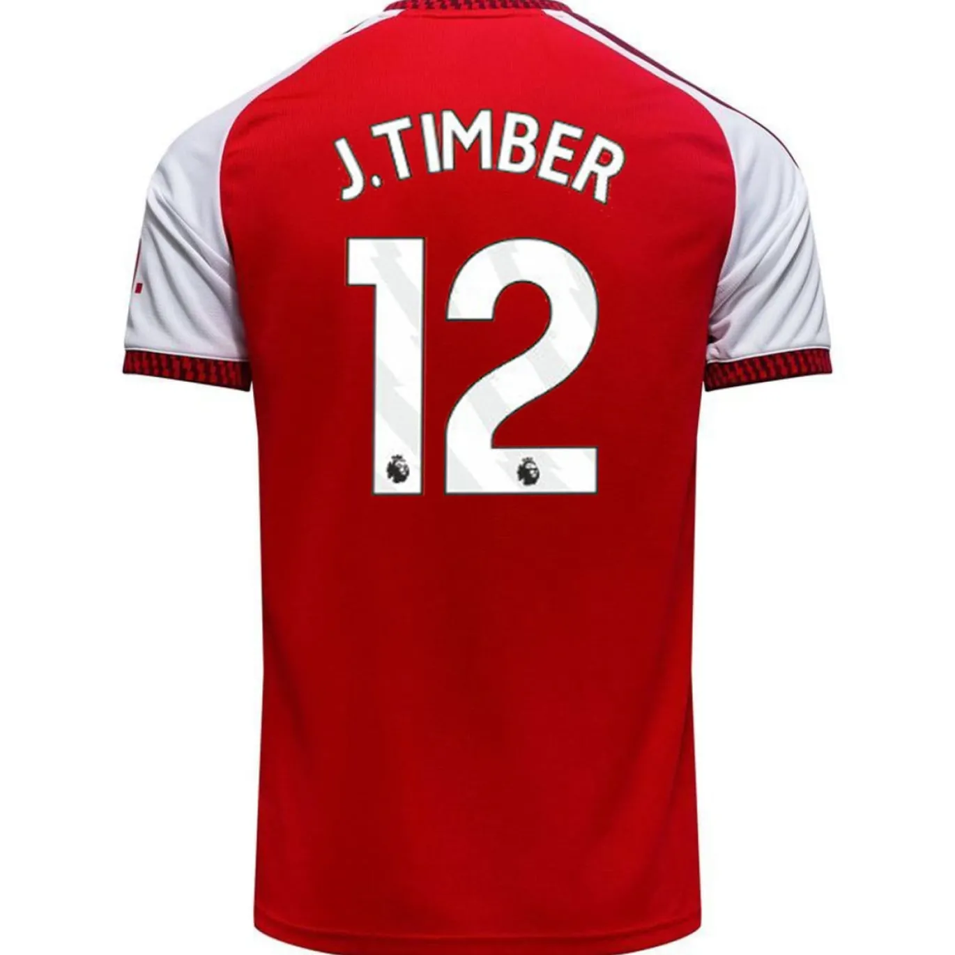 adidas Arsenal J.Timber 12 Thuisshirt Authentic 2026-2027