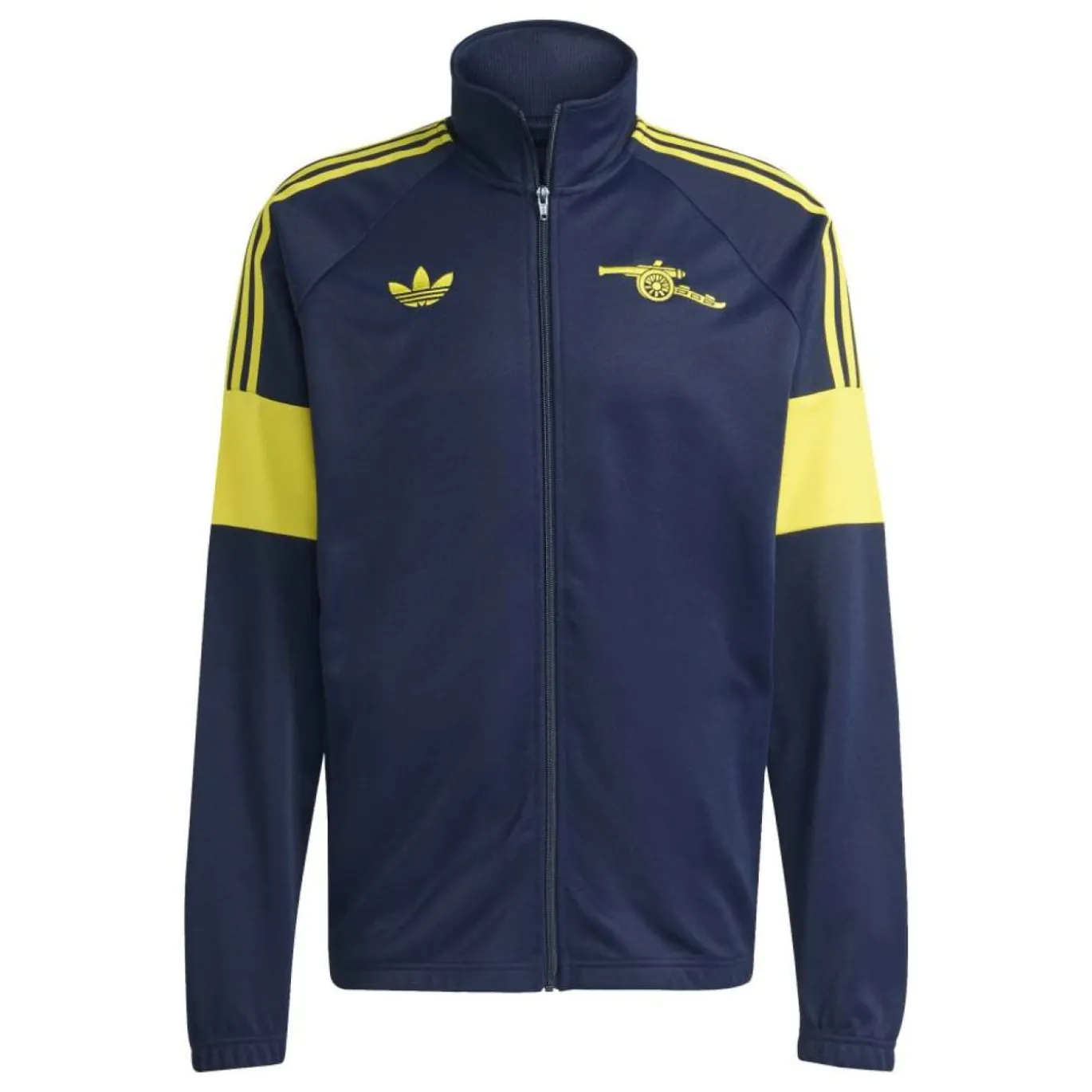adidas Arsenal Lifestyler Trainingsjack 1992-1994 Donkerblauw Geel