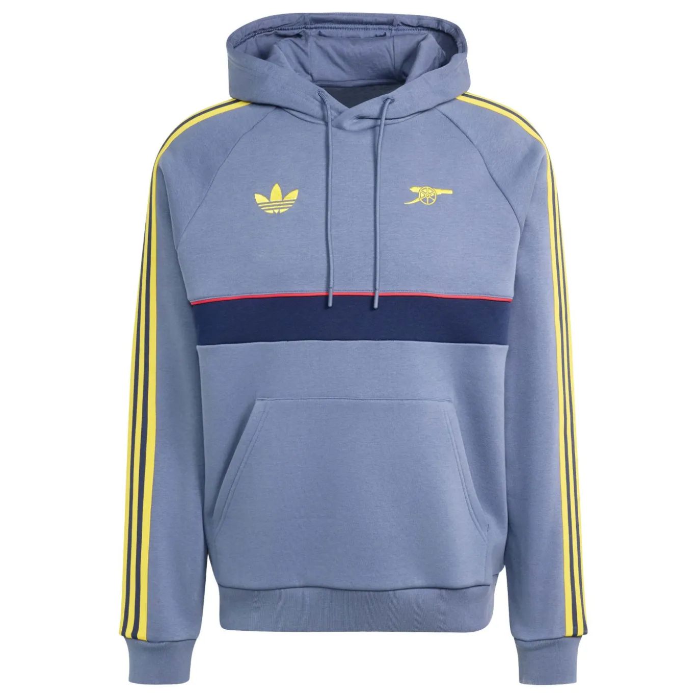 adidas Arsenal Originals Hoodie Donkerblauw Lichtoranje