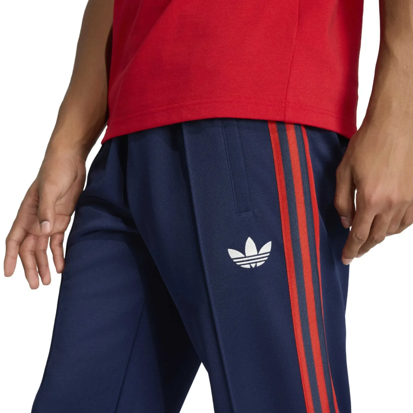 adidas Arsenal Originals Trainingsbroek Donkerblauw Rood Wit
