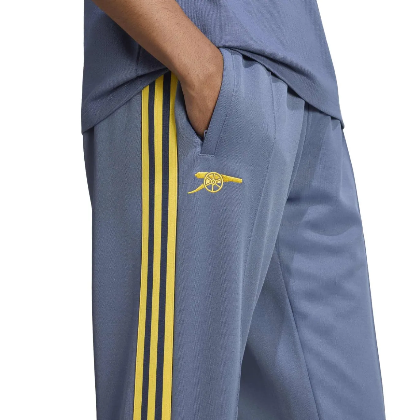 adidas Arsenal Originals Trainingspak Hooded Donkerblauw Lichtoranje