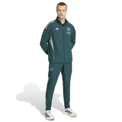 adidas Arsenal Presentatie Trainingspak 2025-2026 Donkergroen Grijs