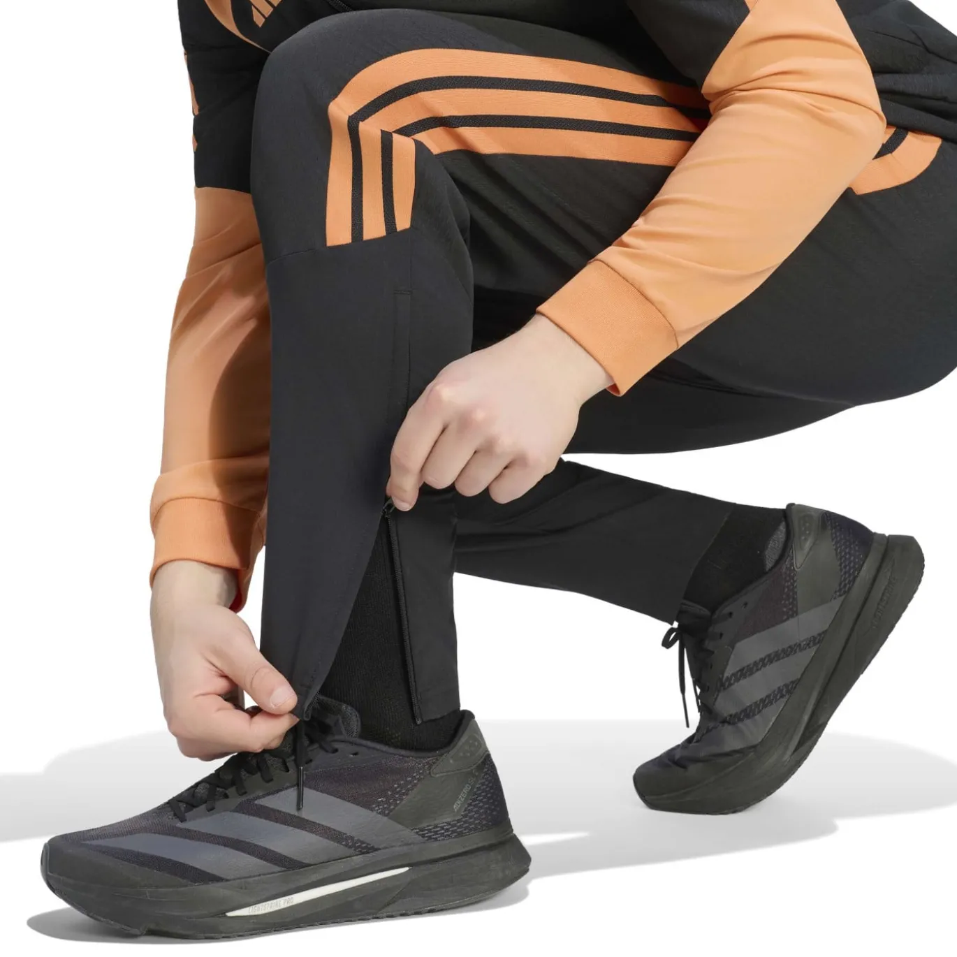 adidas Arsenal Presentatie Trainingsbroek 2026-2027 Zwart Oranje