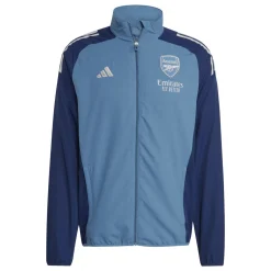 adidas Arsenal Presentatie Trainingsjack 2025-2026 Blauw Donkerblauw Wit