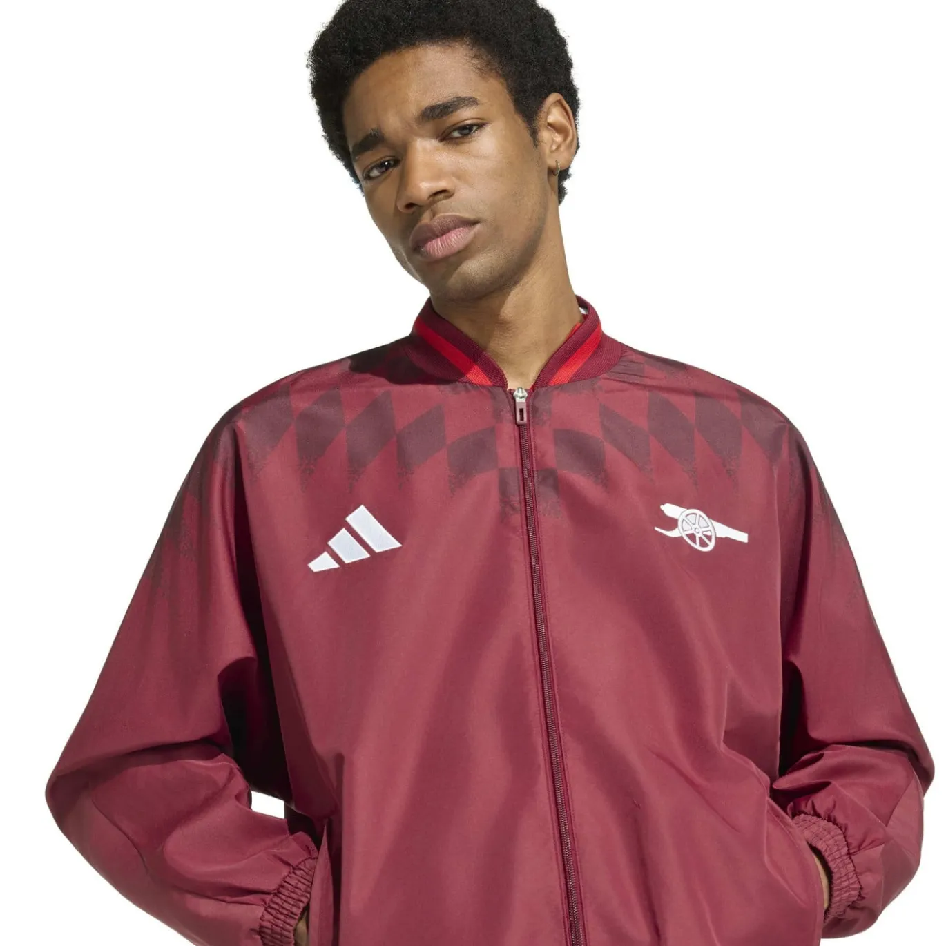 adidas Arsenal Stadium Full Set 2026-2027 Bordeauxrood Zwart Wit