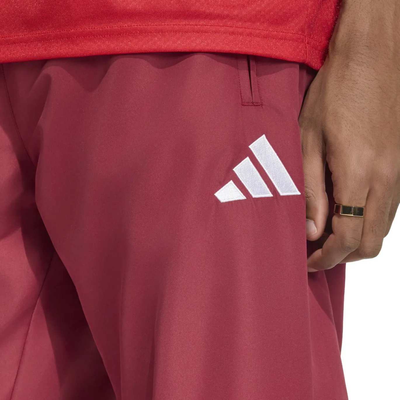 adidas Arsenal Stadium Trainingspak 2026-2027 Bordeauxrood Wit