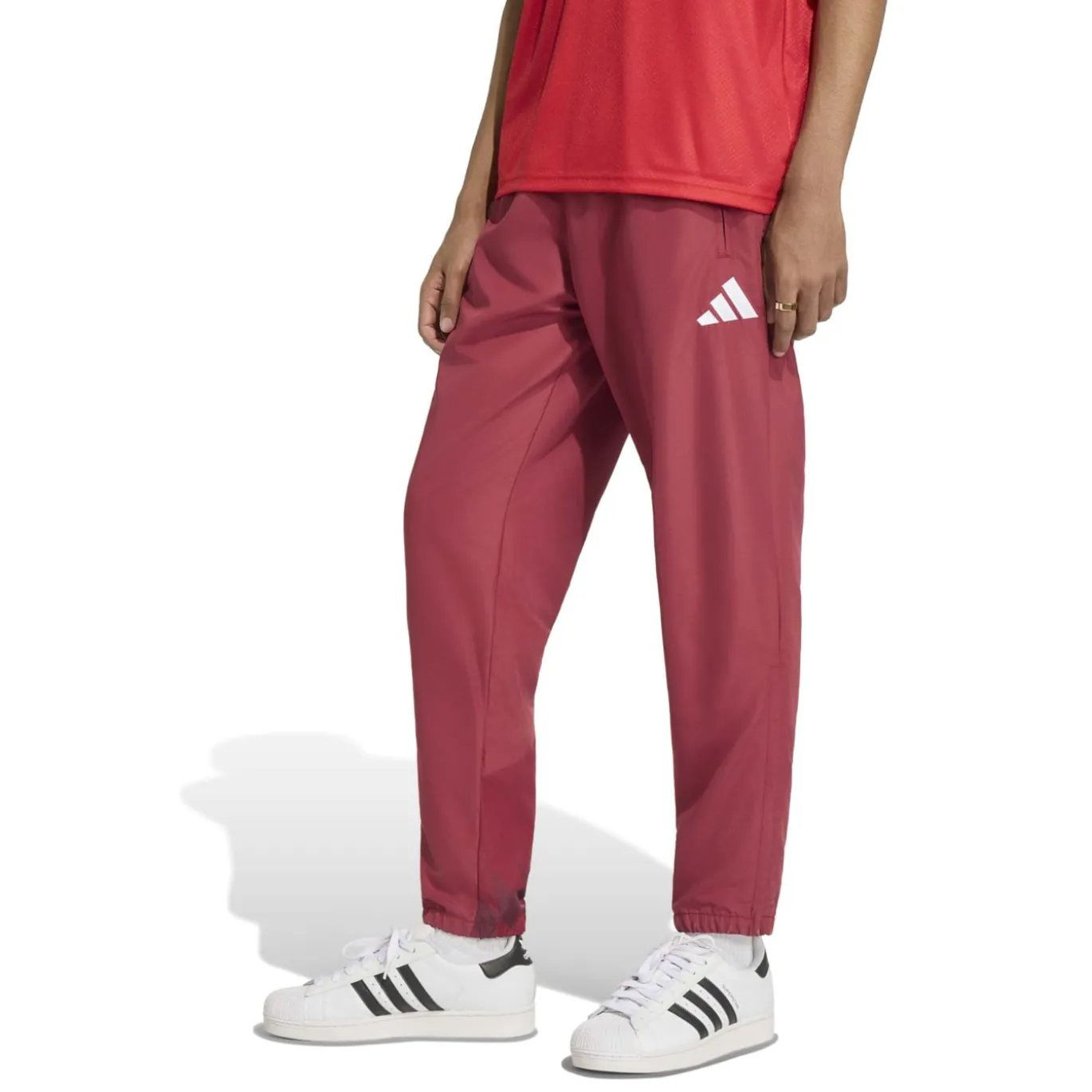 adidas Arsenal Stadium Trainingspak 2026-2027 Bordeauxrood Wit