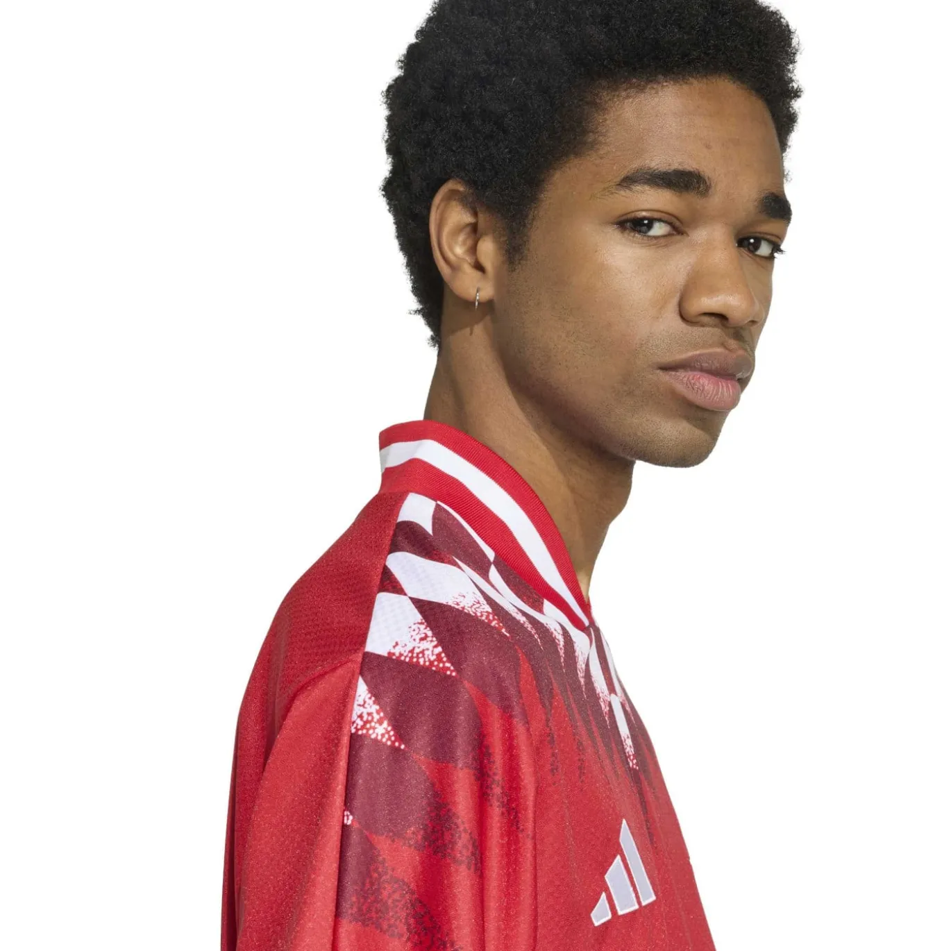 adidas Arsenal Stadium T-Shirt 2026-2027 Rood Wit