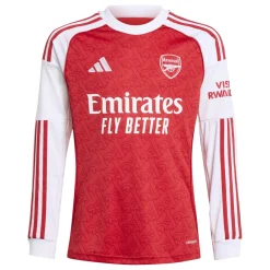adidas Arsenal Thuisshirt Lange Mouwen 2025-2026 Kids