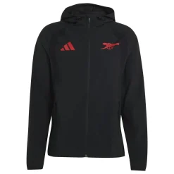 adidas Arsenal Tiro Travel Trainingspak 2026-2027 Zwart Rood
