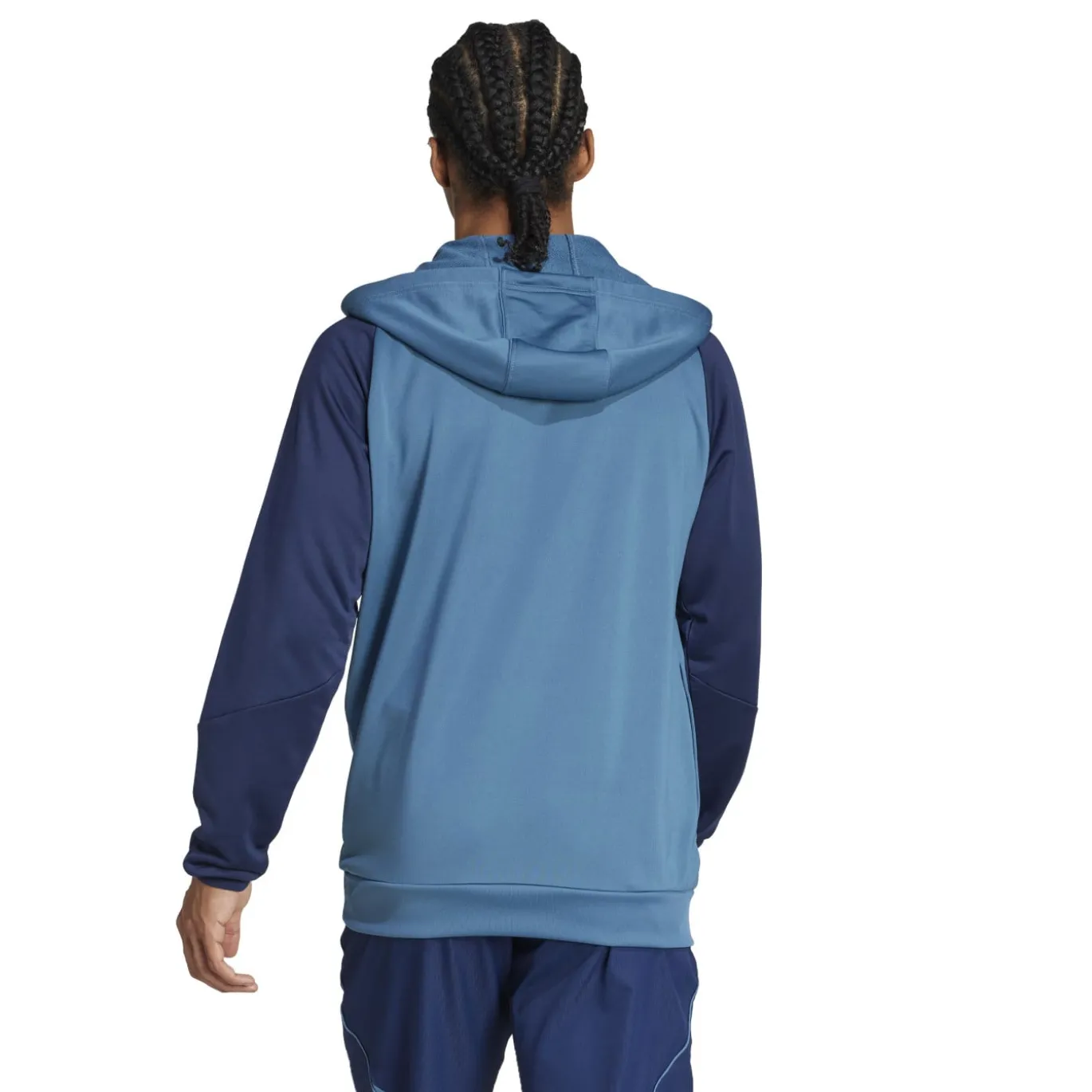 adidas Arsenal Track Hoodie 2025-2026 Blauw Donkerblauw Wit