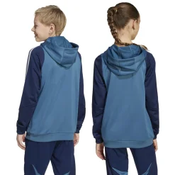 adidas Arsenal Track Hoodie 2025-2026 Kids Blauw Donkerblauw Wit