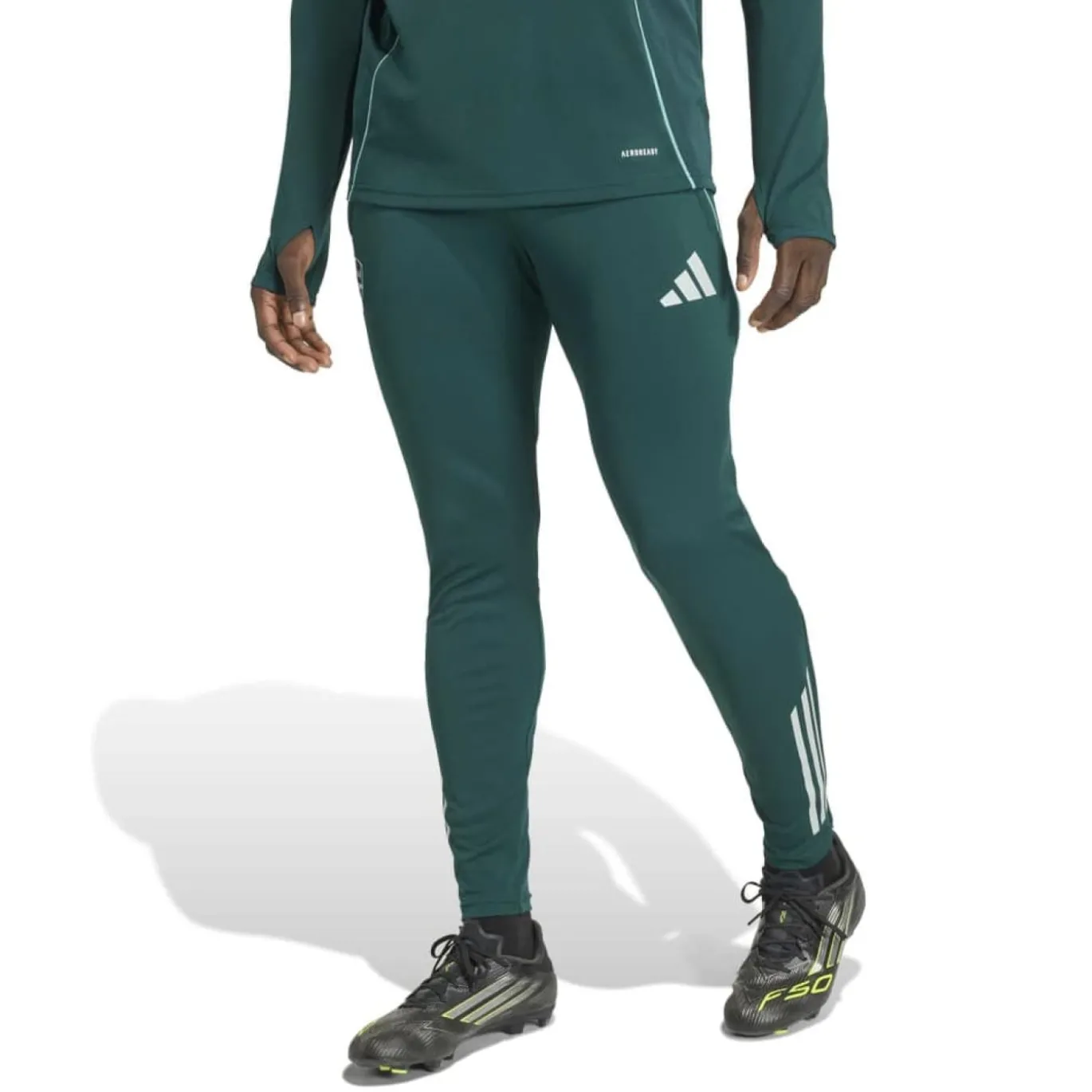 adidas Arsenal Trainingsbroek 2025-2026 Donkergroen Grijs