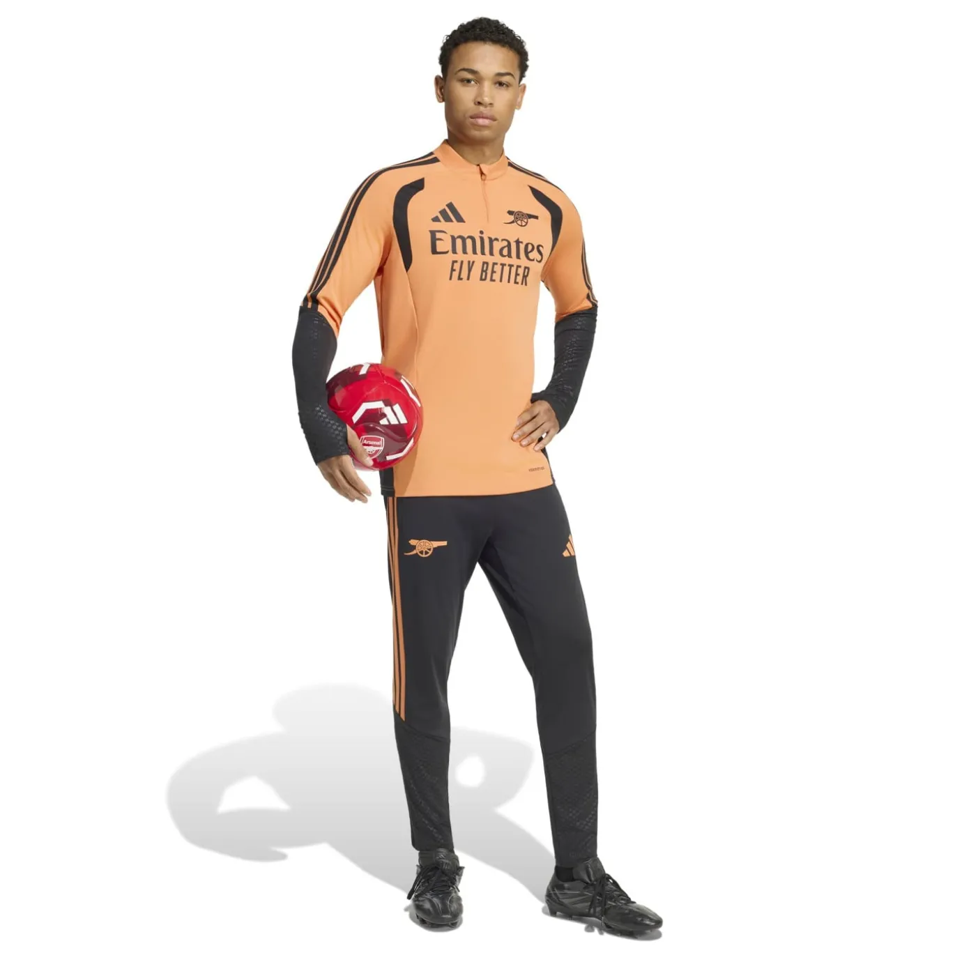 adidas Arsenal Trainingsbroek 2026-2027 Zwart Oranje