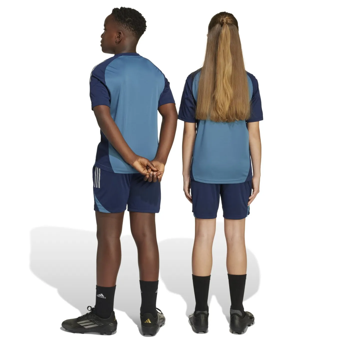 adidas Arsenal Trainingsbroekje 2025-2026 Kids Donkerblauw Blauw Wit