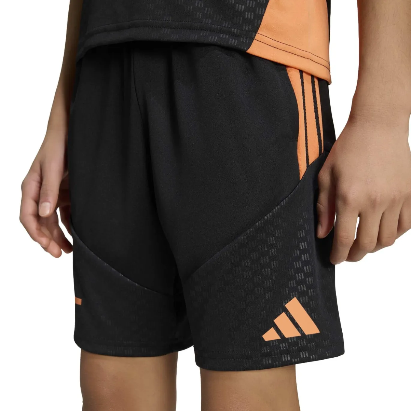 adidas Arsenal Trainingsbroekje 2026-2027 Kids Zwart Oranje
