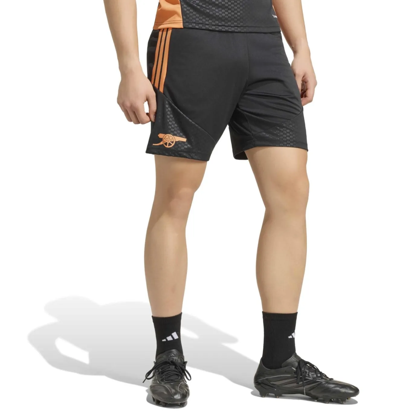 adidas Arsenal Trainingsbroekje 2026-2027 Zwart Oranje